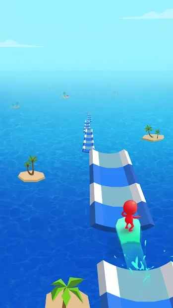 Водная гонка 3d: Музыкальная игра screenshot