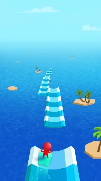 Водная гонка 3d: Музыкальная игра screenshot