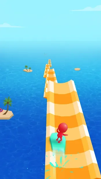 Водная гонка 3d: Музыкальная игра screenshot