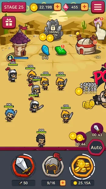 Merge Battle Heroes screenshot