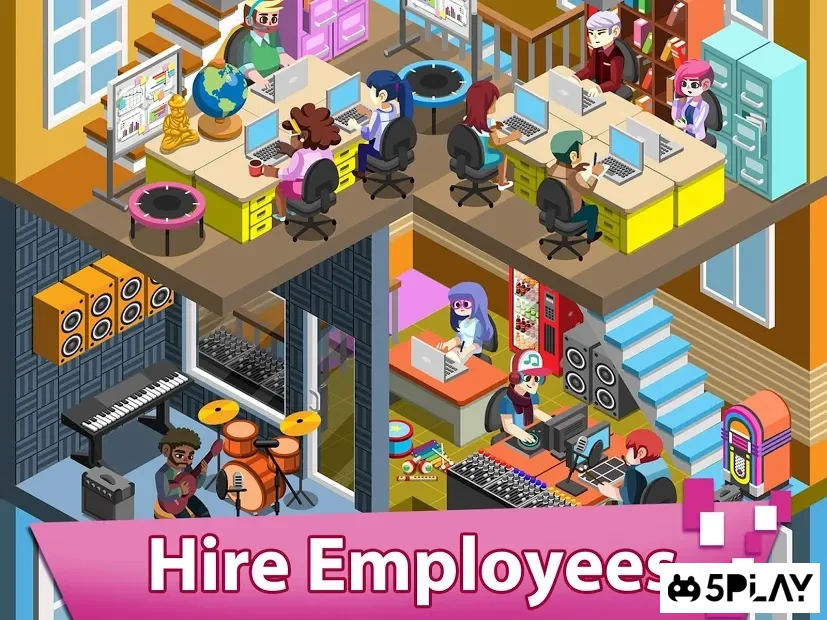 Video Game Tycoon - Idle Clicker & Tap Inc Game screenshot