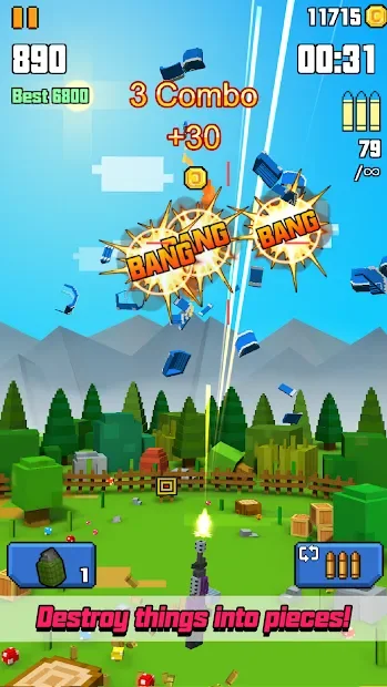 Pixel Shoot Bang Bang screenshot