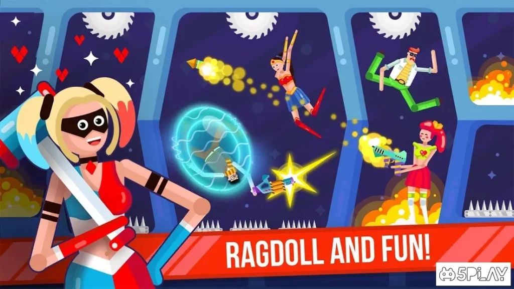 Ragdoll Rage: Heroes Arena screenshot
