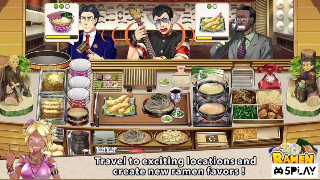 Ramen Craze - Fun Kitchen Cooking Game screenshot