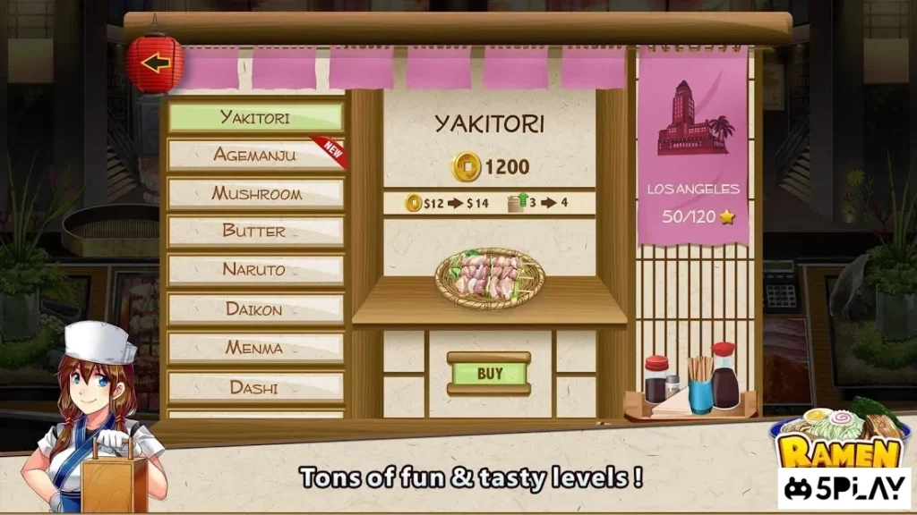 Ramen Craze - Fun Kitchen Cooking Game screenshot
