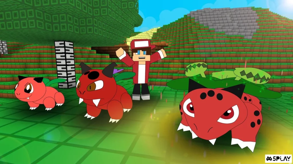 Pixelmon Craft Go: Trainer Battle screenshot
