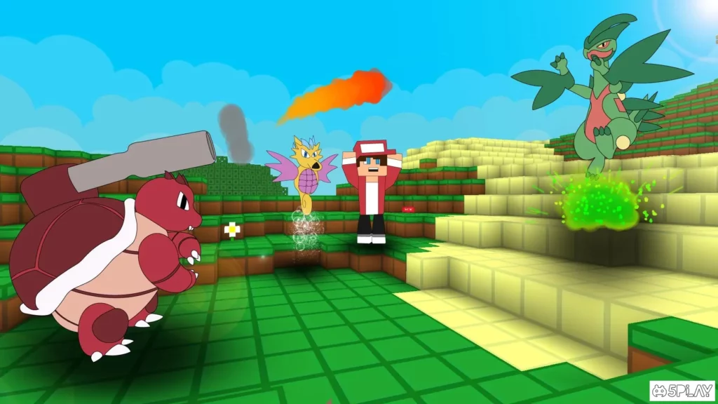 Pixelmon Craft Go: Trainer Battle screenshot