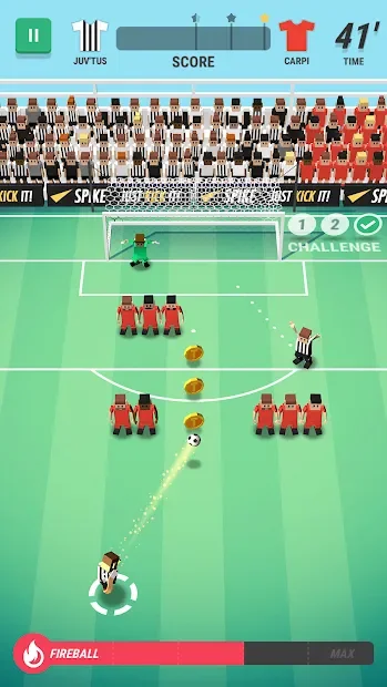Tiny Striker: World Football screenshot