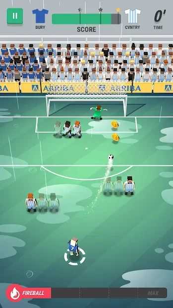 Tiny Striker: World Football screenshot