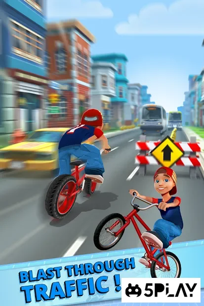 Велосипедная гонка -Bike Blast screenshot