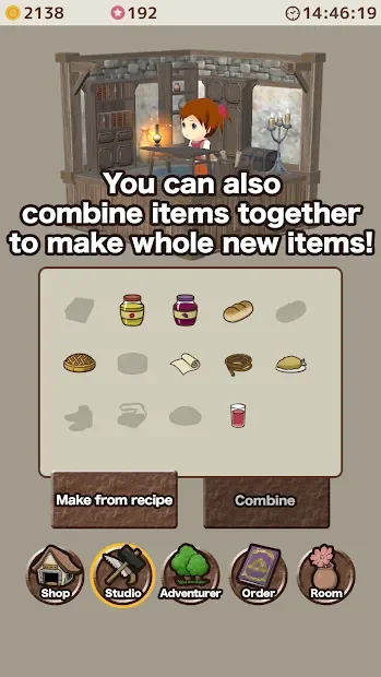 Item shop screenshot