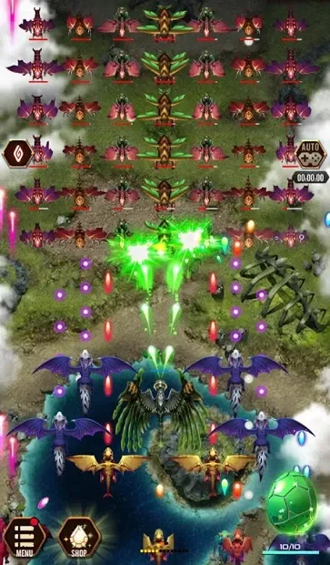 Dragon Epic - Idle & Merge - Arcade shooting game screenshot