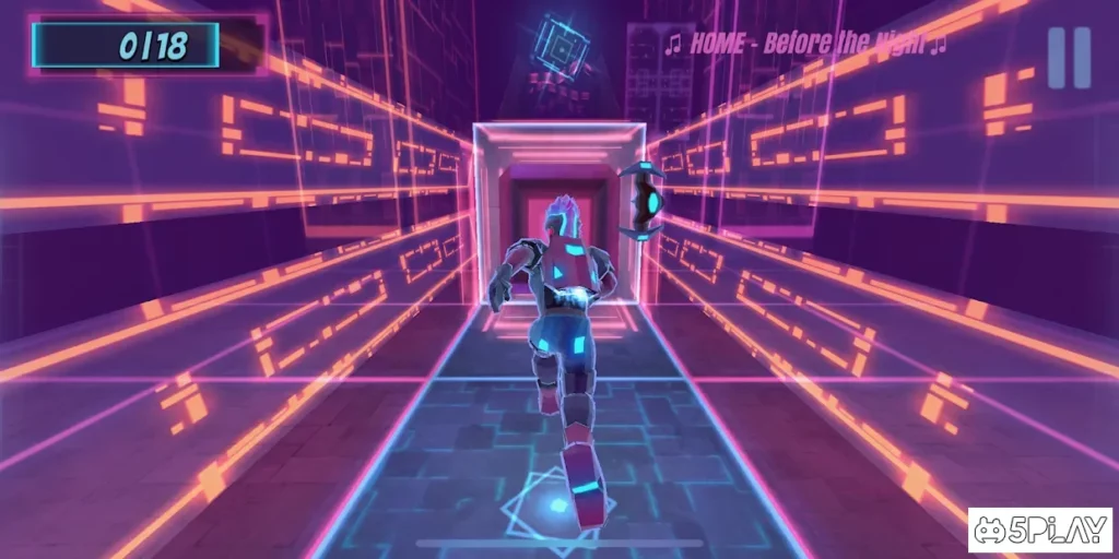 Synthwave Run screenshot