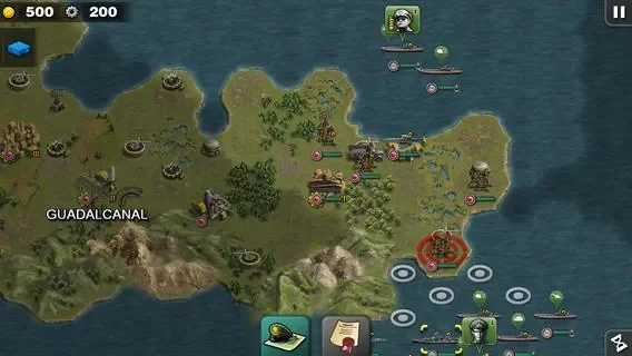 Glory of Generals : Pacific - World War 2 screenshot