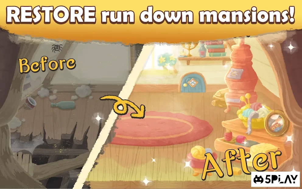 Ателье кошек - Игра Мяу Матч 3 screenshot