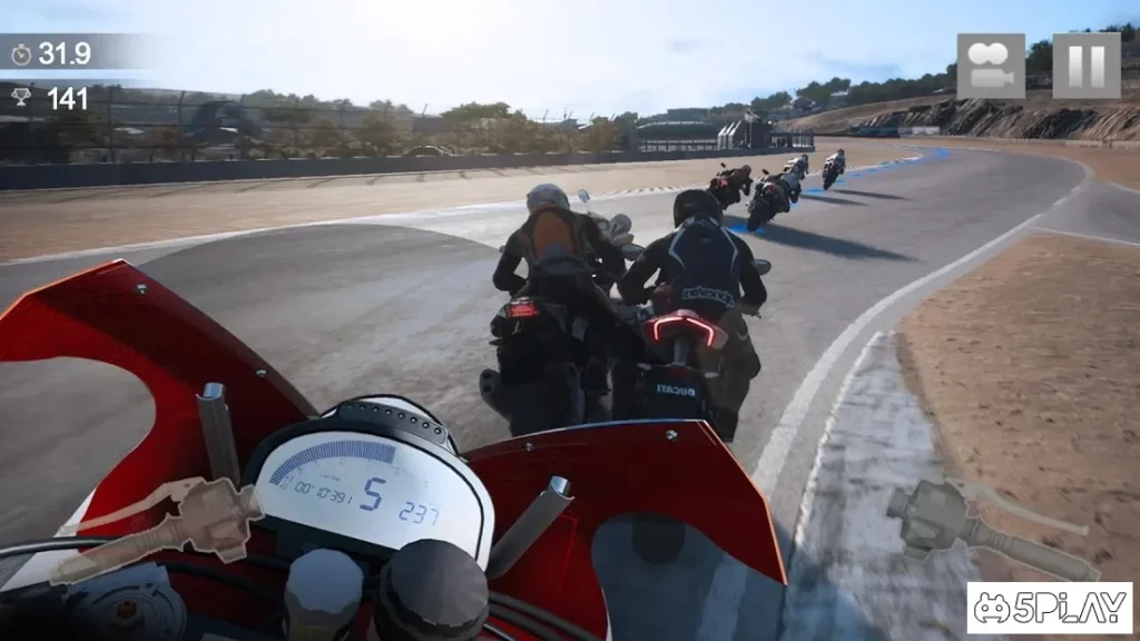 Crazy Motorcycle Racing screenshot