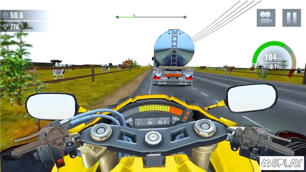 Crazy Motorcycle Racing screenshot