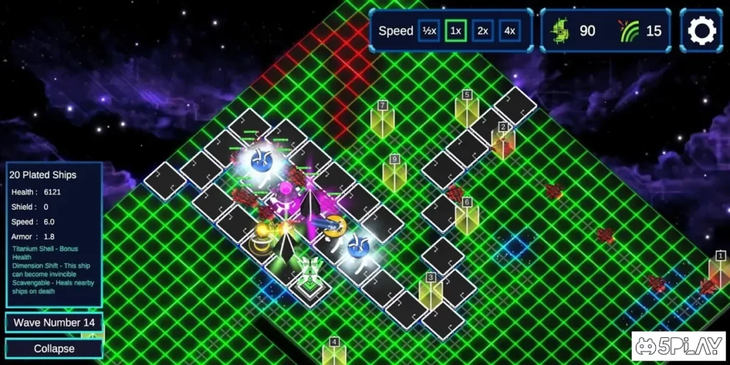 Electromaze Tower Defense screenshot