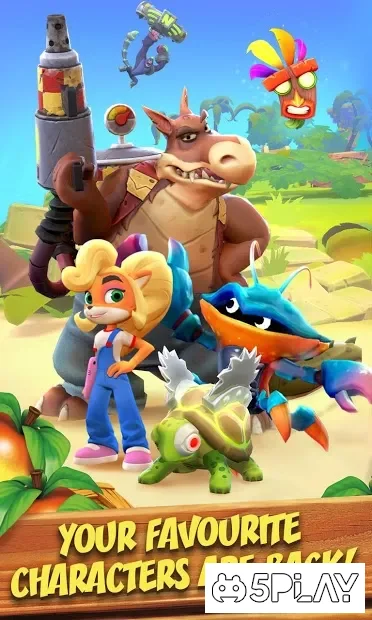 Crash Bandicoot: со всех ног! screenshot