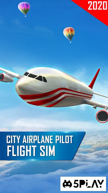 City Airplane Pilot Flight Sim - New Plane Games screenshot