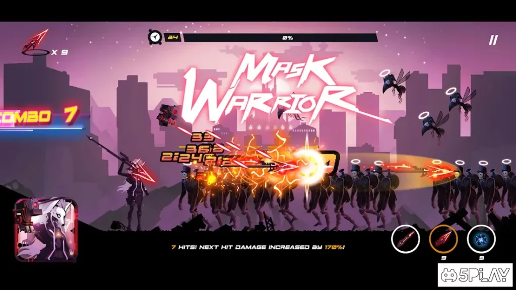 Mask Warrior:Zombie Archer screenshot