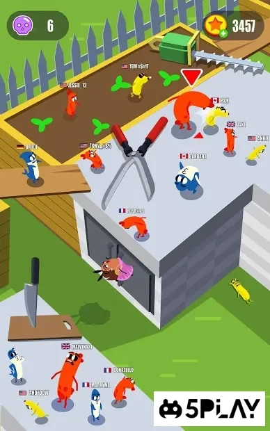 Sausage Wars.io screenshot