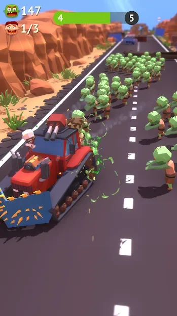 Zombie Land Rush screenshot
