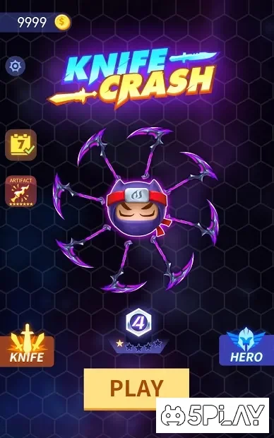 Knives Crash screenshot