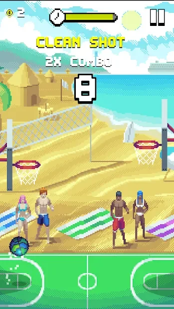 Bouncy Hoops screenshot