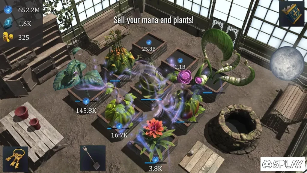 Wizards Greenhouse Idle screenshot