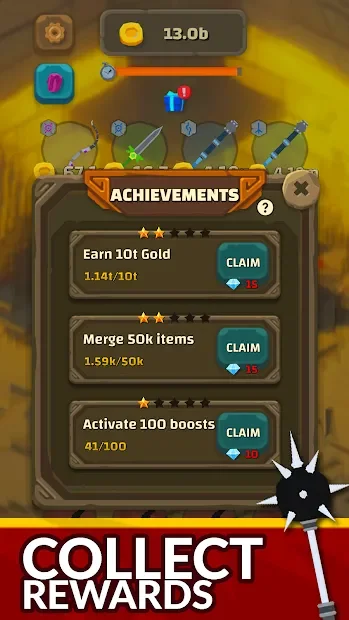 Idle Blacksmith - AFK Merge Tycoon screenshot