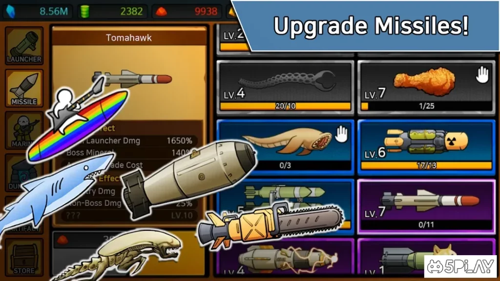 [VIP]Missile Dude RPG: Tap Tap Missile screenshot