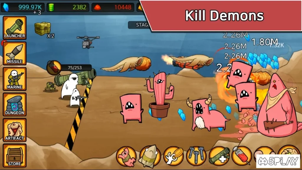 [VIP]Missile Dude RPG: Tap Tap Missile screenshot