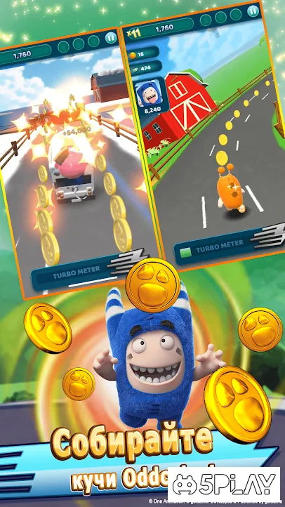 Oddbods Turbo Run screenshot