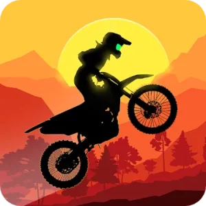 Sunset Bike Racer — Motocross 45.1.0 (MOD: много денег)