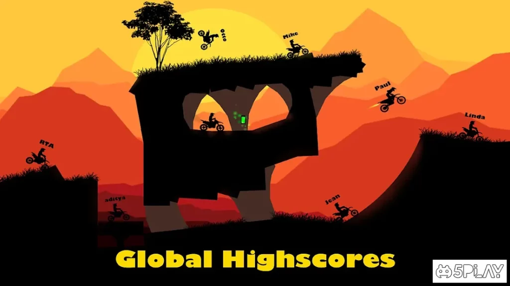 Sunset Bike Racer - Motocross screenshot