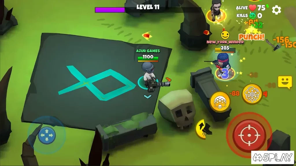 Warriors.io - Battle Royale & TPS screenshot