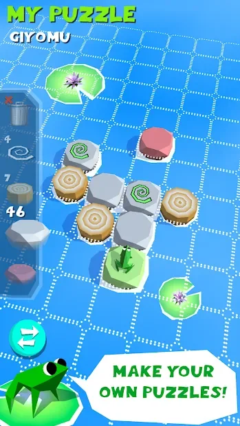 Frog Puzzle ? Logic Puzzles & Brain Training screenshot