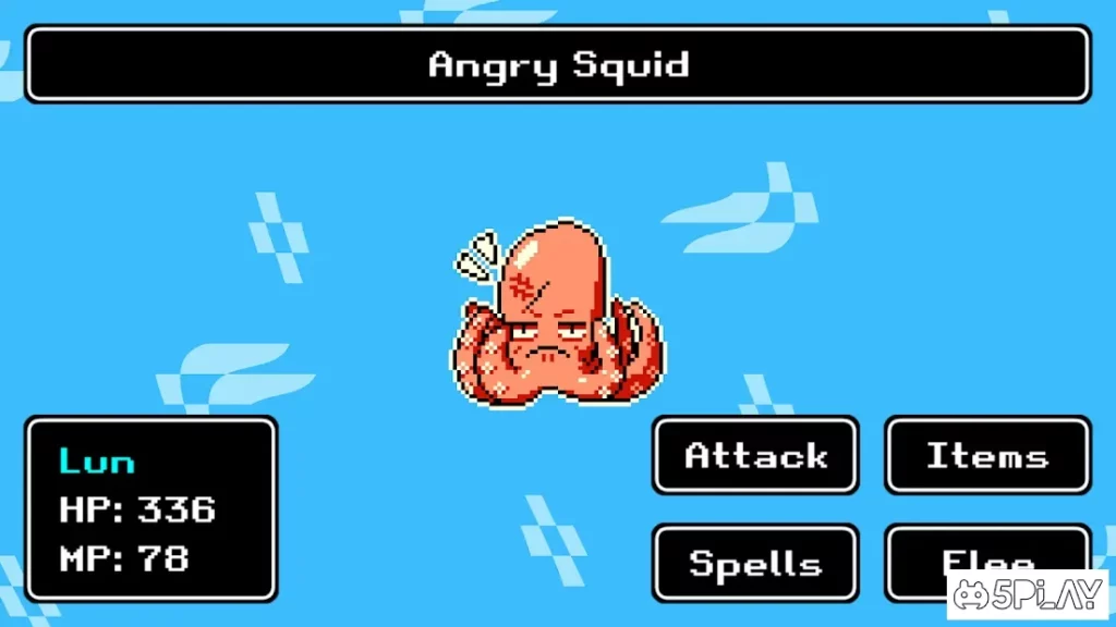 Fateful Lore, 8-bit retro RPG screenshot