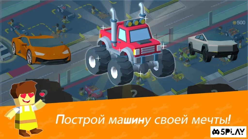 Idle Mechanics Manager – Завод Машин, айдл кликер screenshot