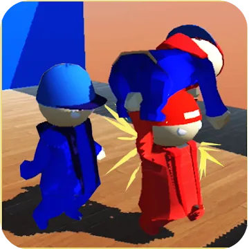 Human battle Falls Fight icon