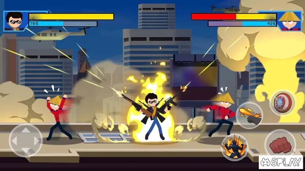 Stick Super: Hero - Fight for the shadow legends screenshot