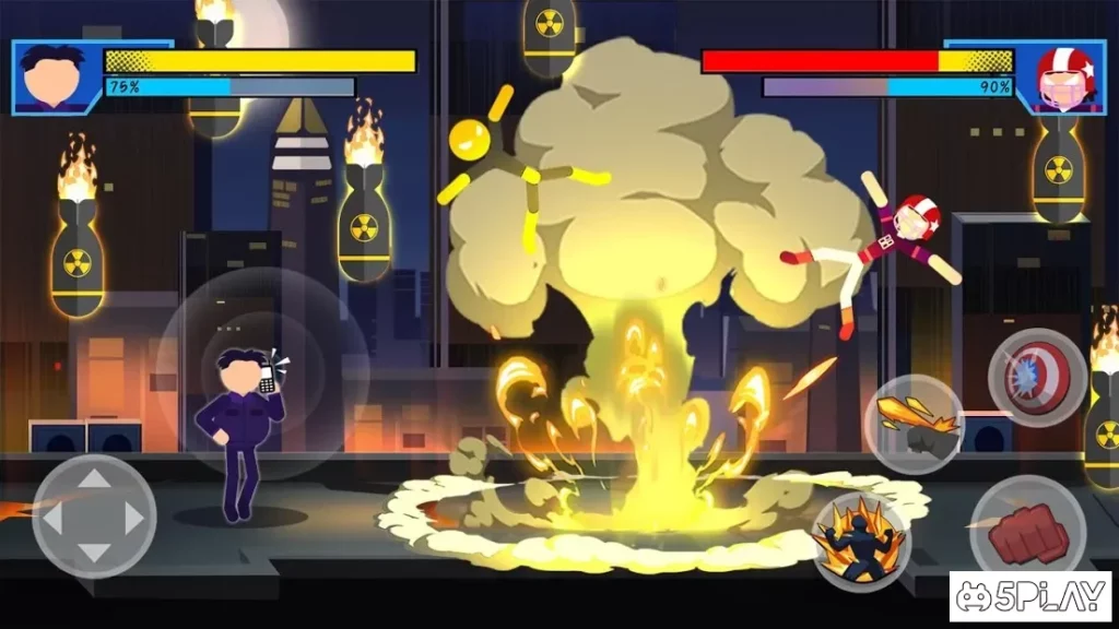 Stick Super: Hero - Fight for the shadow legends screenshot