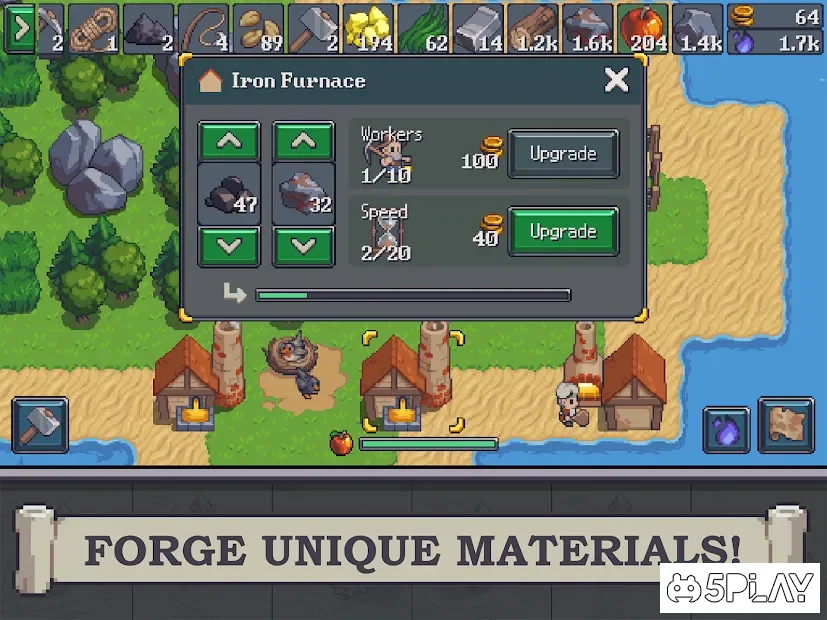 Tap Craft: Симулятор выживания в шахте screenshot