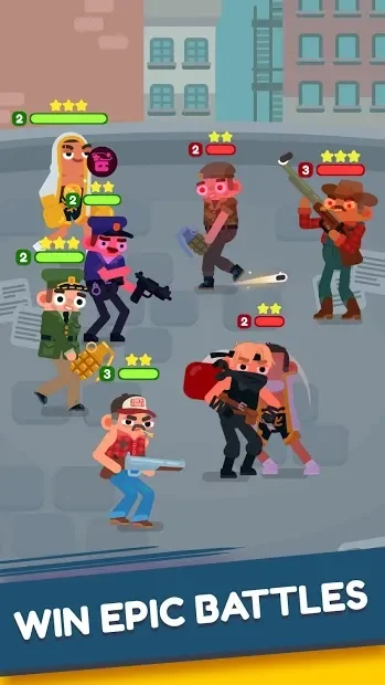 Heroes Battle: Auto-battler RPG screenshot