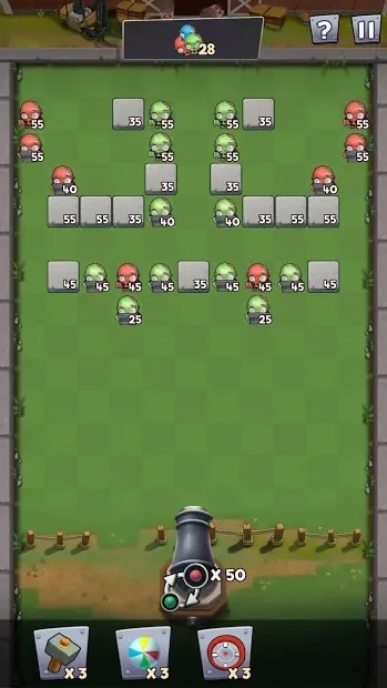 Monster Crusher - Addictive balls bouncers game screenshot