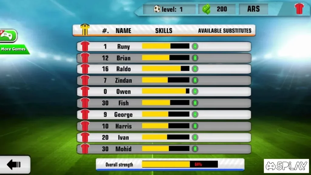 Менеджер футбольной лиги 2020:Football Stars Clash screenshot