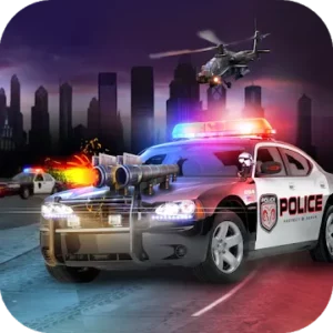 Police Chase -Death Race Speed Car Shooting Racing icon