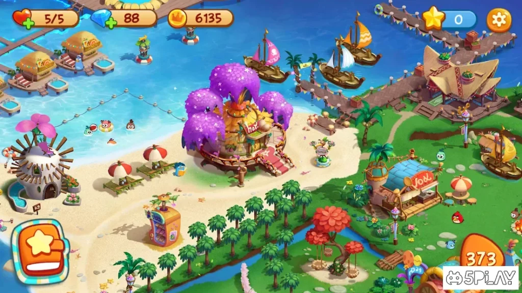 Angry Birds Island screenshot