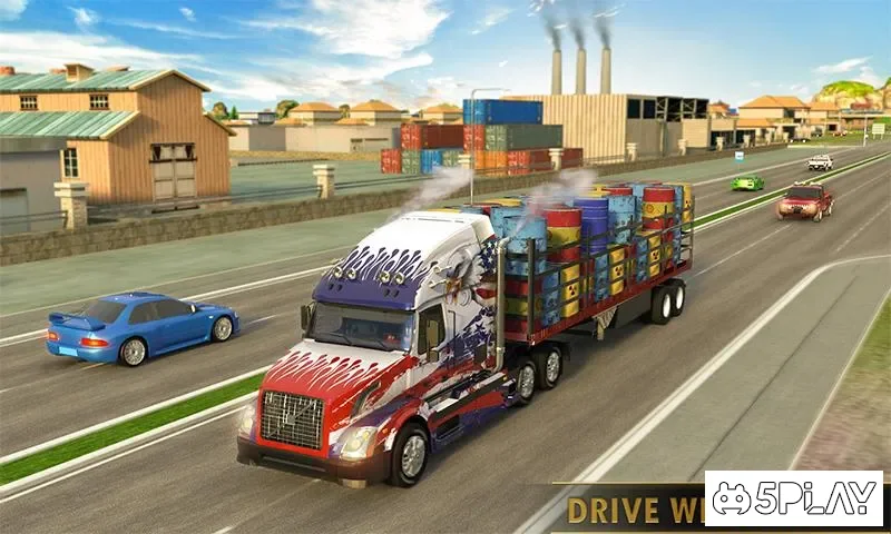Euro Truck Driving Simulator Transport Truck Games screenshot